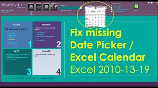 date picker for mac excel 2011